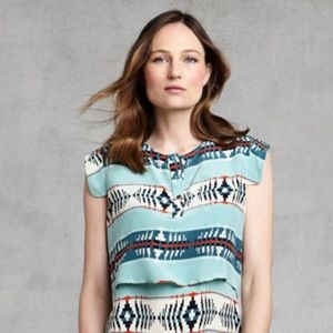 Pendleton Portland Collection Silk Shirt Set sz M